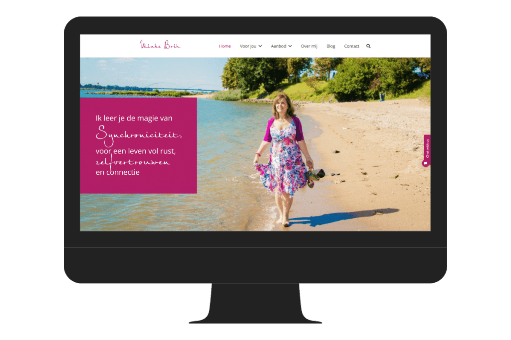 Voorbeeld online cursus in Wordpress