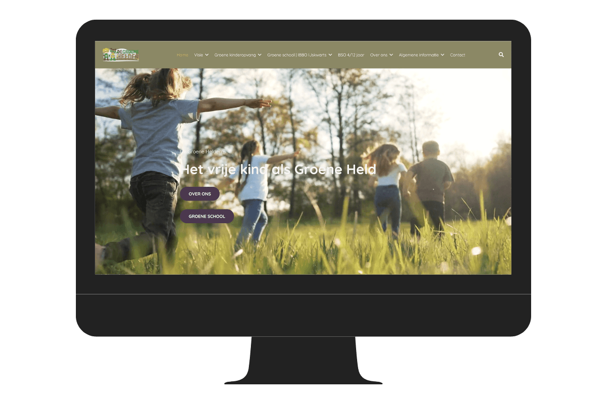 WordPress website groene school