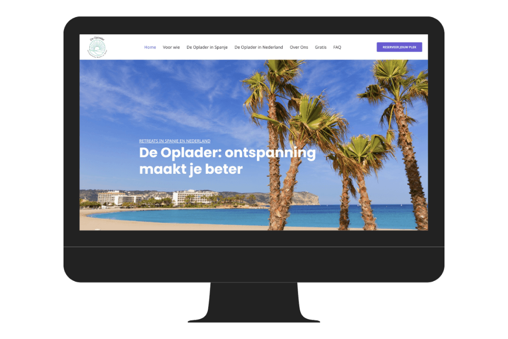 WordPress website portfolio De Oplader