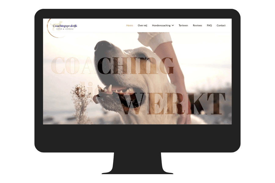 WordPress website hondencoach