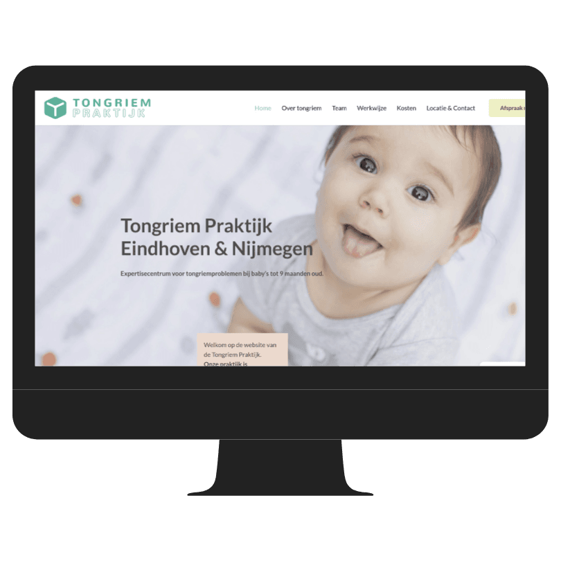 WordPress website voorbeeld tandarts