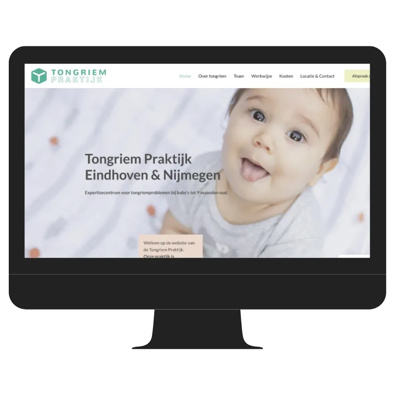 WordPress website voorbeeld tandarts