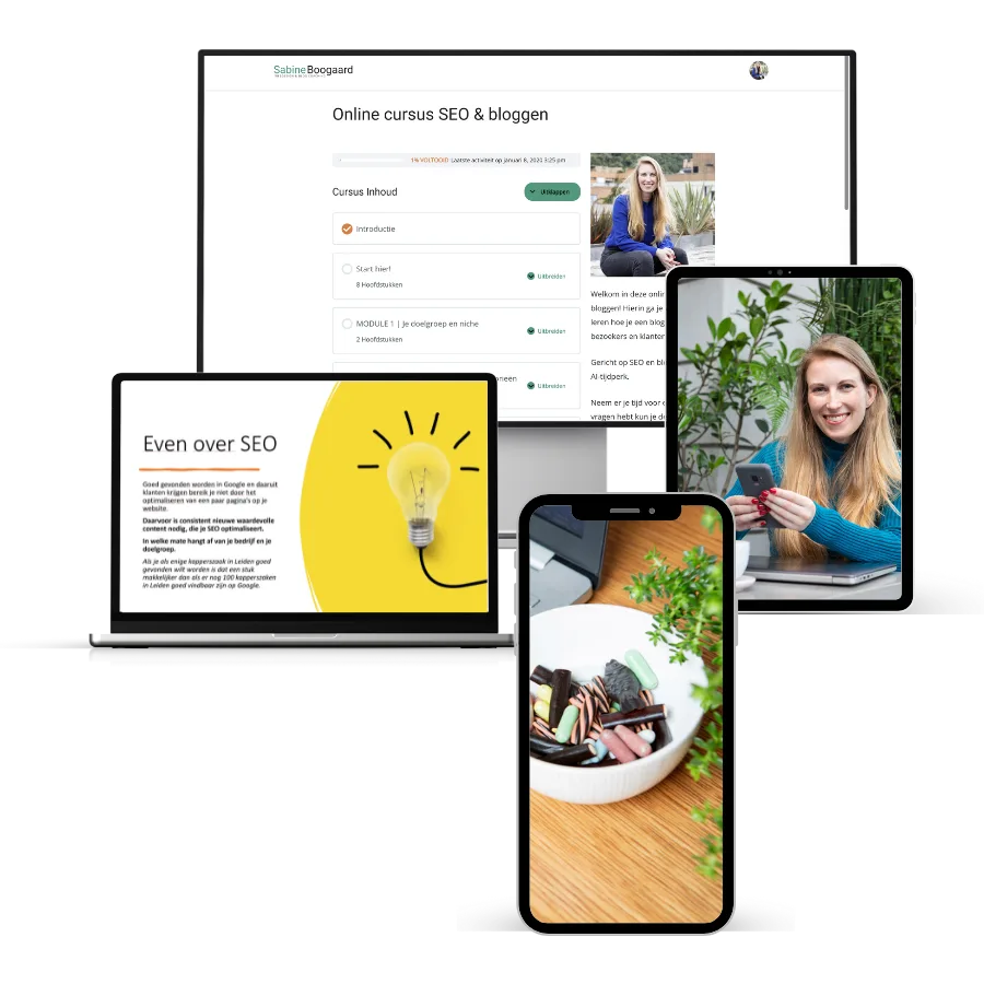 Cursus SEO en bloggen