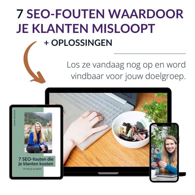 Welke SEO fouten maak ik